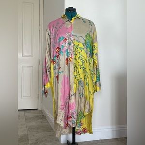 Sana Safinaz Ready-to-Wear Floral Patterned Cotton Tunic